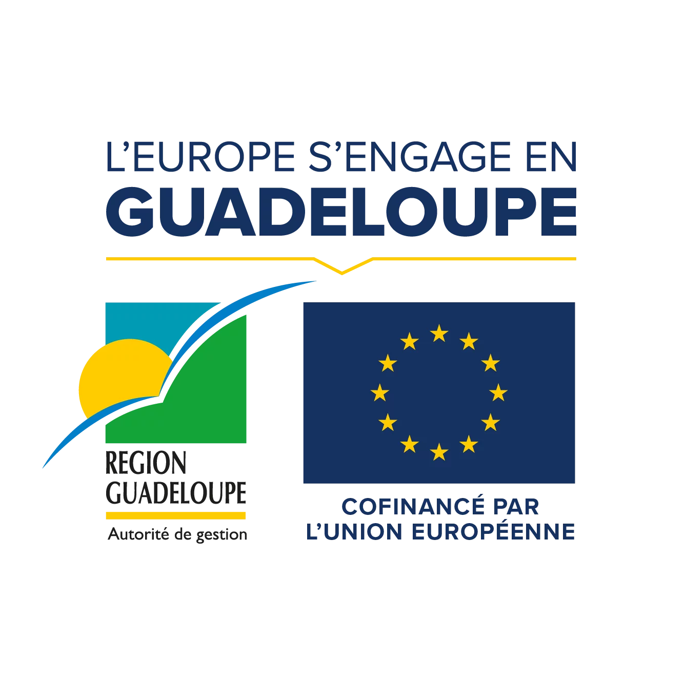 L'Europe s'engage en Guadeloupe — Cofinancé par l'Union Européenne